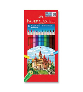Faber Castell Redline Kuru Boya Tam Boy 12'li