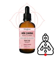 KÖK ÇAKRA Masaj Yağı, ROOT  CHAKRA, 30ml, %100 Saf