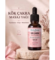 KÖK ÇAKRA Masaj Yağı, ROOT  CHAKRA, 30ml, %100 Saf