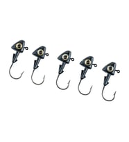 Jighead - Zoka - Kurşunlu Olta İğnesi - (XH-A 07) - Siyah - 10 Gr - 5 Adet