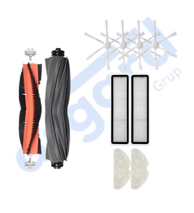 DREAME D10S, D10S PRO, D9 MAX GEN 2 UYUMLU 2 Ana Fırça 4 Yan Fırça 2 Filtre 2 Mop PKT-iasgf0000930