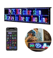 Powermaster PM-23829 23,2x102cm Kayan Yazı Led Tabela Araç Oto Arka Cam İçin Led Yazılı Tabela