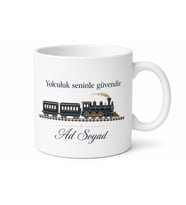Kondüktöre Hediye İsimli Baskılı Kupa Bardak Özel Tasarım Hediye
