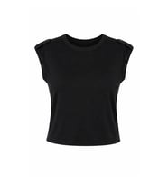 Trender Basic Siyah Kadın T-Shirt 548