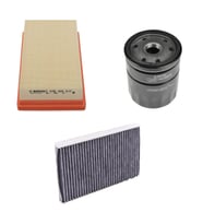 Bosch Filtre Bakım Seti Citroen C4 1.2 THP Benzinli 2014+ 130 Beygir Hava + Yağ f. + Polen Filtre Sardes