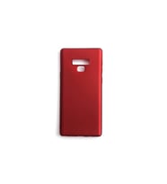 Samsung Galaxy Note 9 Premium Silikon Kılıf Bordo