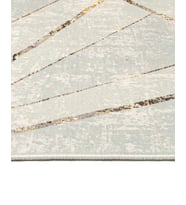 Dijital Kaymaz Yıkanabilir Beyaz Bohem Triko Salon Halısı Mutfak Halısı Koridor Halısı Yolluk 7434