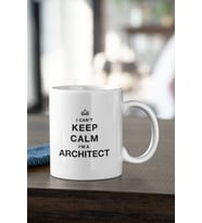 Mimar I Can't Keep Calm I'm Architect Hediyelik Baskılı Kupa Bardak
