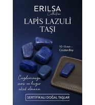 Sertifikalı Doğal Lapis Lazuli Taşı Kütle 10-15 mm – Bilgelik, Şans ve Huzur Taşı (Çok Renkli)