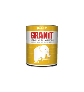 Elkay Granit Taş Ve Mermer Yapıştırıcı 1200 Gram - Siyah