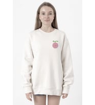 One Piece Anime Hana Hana Devil Fruit Beyaz Kadın 2ip Sweatshirt