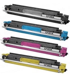 hementoner Hp Laserjet Pro Mfp M176n 4 Renk Renkli Muadil Toner. 4 Lü Ekonomik Paket