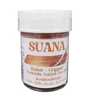 GIDA BOYASI YENİLEBİLİR SİMLİ YALDIZLI BAKIR 5 GR-