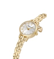Polo Air Romen Rakamlı Kalp Charmlı Kadın Kol Saati Gold Renk PL-1601B1x