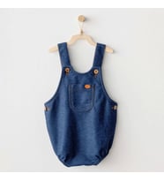 Andywawa Ac25931 Romper Casual Bebek Tulum İndigo