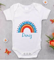BK Kids İsimli Bebek Body Zıbın - Model 2