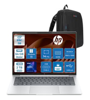 HP Elitebook 8G1I Intel Ultra7 255H 64GB Ddr5 2tb SSD Intel® Arc™ 140T Gpu Wuxga (1920X1200) IPS 300NIT WIN11PRO Taşınabilir Bilgisayar AD3S5ETP24+ZETTAÇANTA