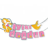 FLAMA DENİZ KIZI ŞEKLİNDE İYİKİ DOĞDUN SİMLİ-