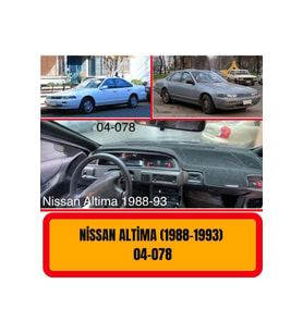 Nissan Altima 1988-1993 Ön Gögüs Panel Torpido Koruma Koruyucu Kilifi Halisi / A3d/ 3d