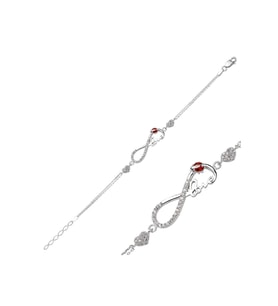 Gümüş Sonsuzluk Love Kadın Bileklik CSR2181513