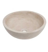 Tezgah Üstü Mermer Banyo Lavabo ÇAP 35cm