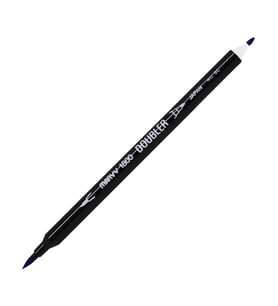 MARVY 1800-50 BRUSH PEN ÇİFT UÇLU FIRÇA KALEM ULTRA-MARİNE