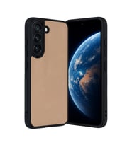 Samsung Galaxy A36 Kılıf Aras Deri Kapak - Pudra