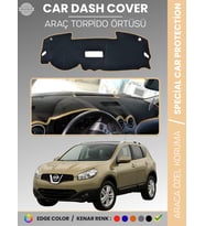 NİSSAN QASHQAİ J10 (2007-2013) Torpido Örtüsü Ön Göğüs Koruma Araca Özel Çatlamayı Önler Kaymaz