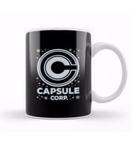 Dragon Ball Z Capsule Corporation Christmas Snow Logo Kupa Bardak Porselen