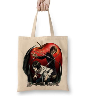 Death Note Bez Çanta Uzun Saplı