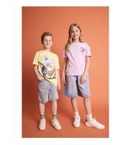 Defacto Baskılı Sarı Erkek Çocuk T-Shirt H7922A8/YL273