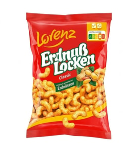 Lorenz Erdnuss Locken Classic 175g