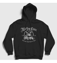Presmono Unisex Siyah 1981 Mötley Crüe Kapüşonlu Sweatshirt 166797tt