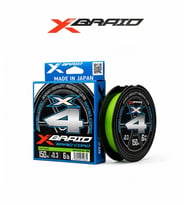 YGK X035 BRAID CORD PE X4 150M 2.7KG 0.09 FLUO GREEN