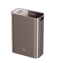 Pw501 20.000 Mah Dijital Göstergeli 2 Adet 45w Type-c Ve 22.5w Usb Çıkışlı Şarj Pd Hızlı Şarj Powerbank - Titanyum