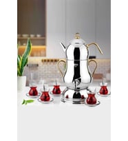 ŞAHMERAN ELEKTRİKLİ SEMAVER ALTIN KULP