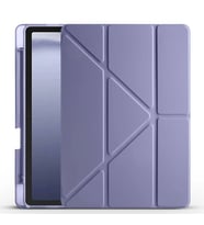 Galaxy Tab A9 Kılıf Zore Tri Folding Kalem Bölmeli Standlı Kılıf