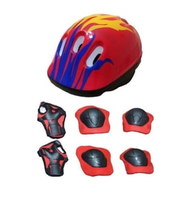 Paten Koruyucu Set Kask Dizlik Dirseklik Koruyucu (Standart)
