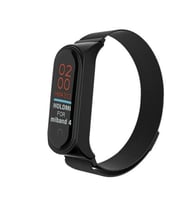 Xiaomi Mi Band 5 Metal Mıknatıslı Kordon (Siyah)