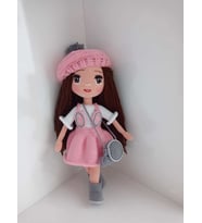 Pink Baby Amigurumi Organik Oyuncak