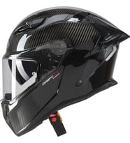 Motosiklet Kaskı Drift Evo 2 Güneş Vizörlü Carbon Motorcu Kask