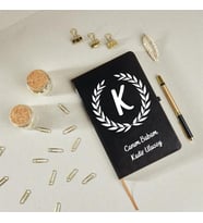 Babaya Özel Deri Kaplı Defter
