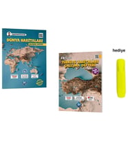 Coğrafyanın Kodları Türkiye ve Dünya Haritaları Çalışma Defteri Seti