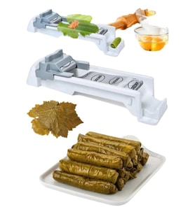 TeknoSell Yaprak Sarma Makinesi – Pratik Dolma Sarma Aparatı, Kolay Kullanım, Dayanıklı Plastik Gövd
