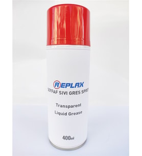 Replax Şeffaf Sıvı Gres Sprey 400 Ml.