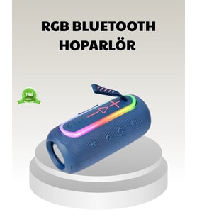Mey İthalat® Taşınabilir Bluetooth Hoparlör Kompakt Tasarım Güçlü Ses