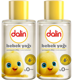 Dalin Bebek Yağı 50ML Klasik Mini (2 Li Set)