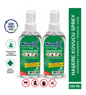 Kenex Sprey 100 Ml 2 Adet
