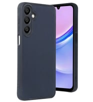 Samsung Galaxy A16 5G Kılıf Şık Deri Görünümlü ve Dokulu Esnek Premium Fitfist Kapak (Lacivert)