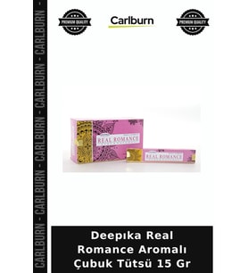 Özel Üretim Aromatik Koku Hediye Dekoratif Deepıka Real Romance Aromalı Çubuk Tütsü 15 Gr